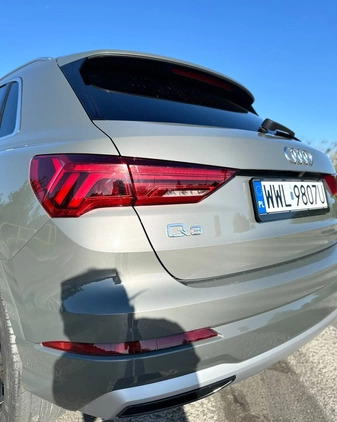 Audi Q3 cena 114700 przebieg: 77000, rok produkcji 2019 z Kobyłka małe 379